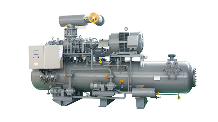 開啟式單機(jī)雙級螺桿制冷壓縮機(jī)組